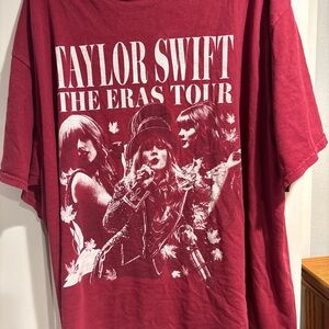Taylor Swift Red Short Sleeve Tee